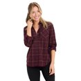 thumbnail image 1 of Jockey Women's Flannel Button Up, 1 of 1