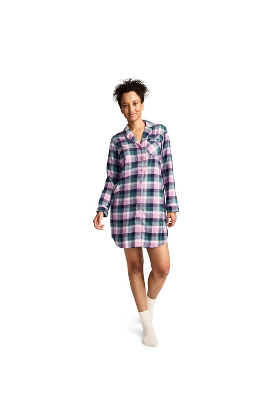 Women's Flannel Sleep Shirt