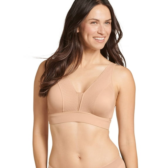 Jockey Women's Forever Fit Full Coverage Lightly Lined Lace Bra