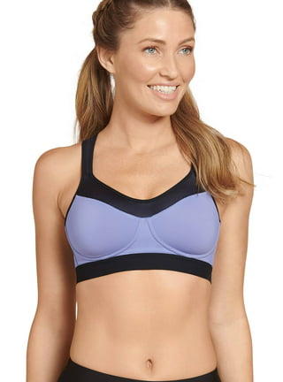 Jockey Women's Forever Fit Mid Impact Molded Cup Active Bra