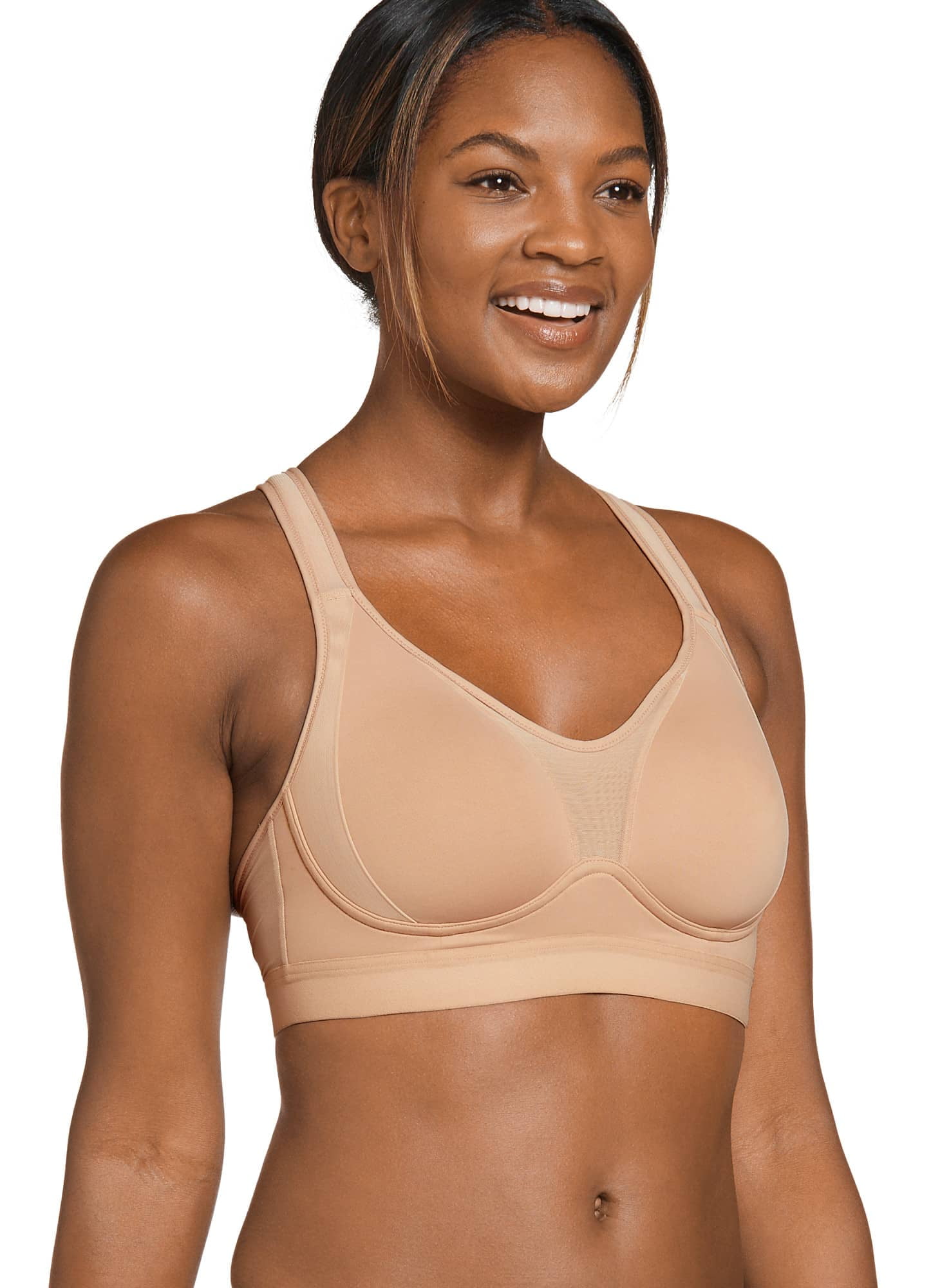 Stay comfortable and supported with Jockey's Molded Cup Sports Bra