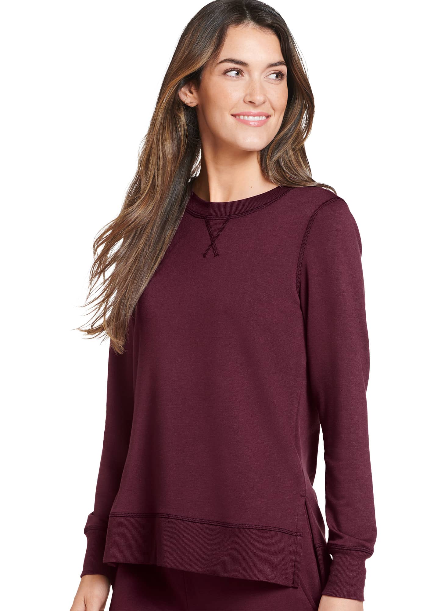 Jockey Women's French Terry Sweatshirt - Walmart.com
