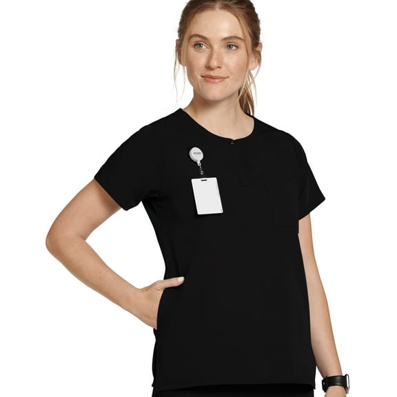 Jockey Women's Henley Scrub Top