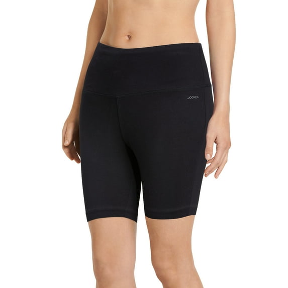 Jockey Women's High Rise Cotton Stretch 10" Bike Short
