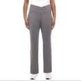 thumbnail image 1 of Jockey Women's High Waist Moisture Wicking Side Pockets Cross Waist Yoga Active Pants-Gray / XXL, 1 of 6
