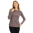 thumbnail image 1 of Jockey Women's Long Sleeve Waffle Crew, 1 of 6