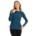 thumbnail image 1 of Jockey Women's Long Sleeve Waffle Crew, 1 of 5