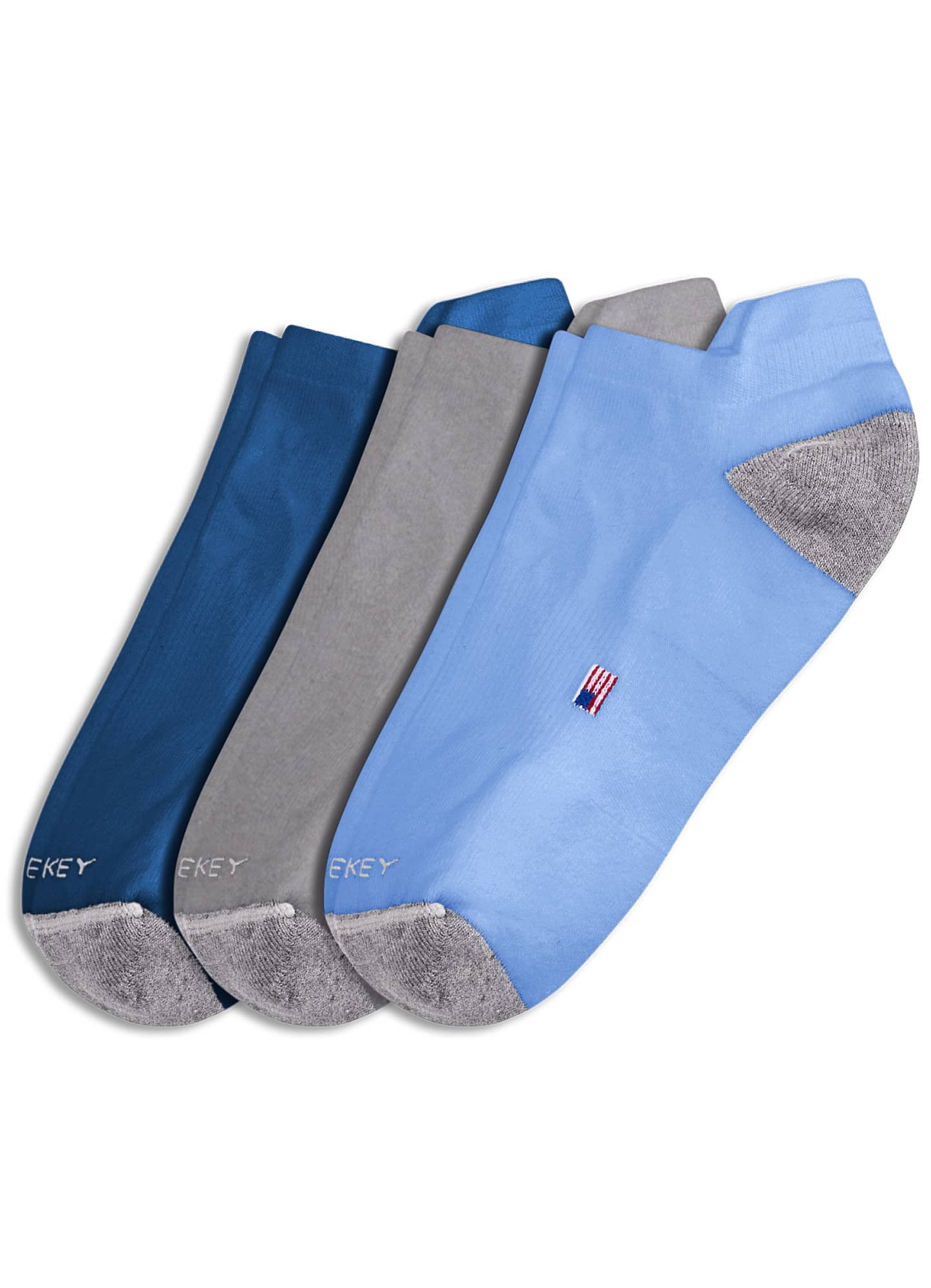 Jockey Women's Made in America* Low Cut Tab Socks 3 Pac