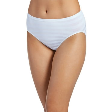 Jockey Women's Matte & Shine Seamfree Hi Cut