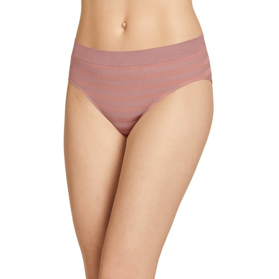 Jockey Women's Matte & Shine Seamfree Hipster