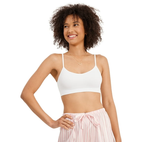 Jockey Women's Seamfree Modern Micro Stretch Cami Strap Bralette