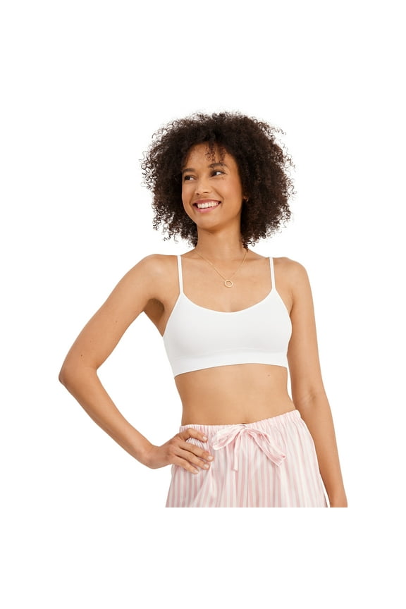 Women's Seamfree Modern Micro Stretch Cami Strap Bralette