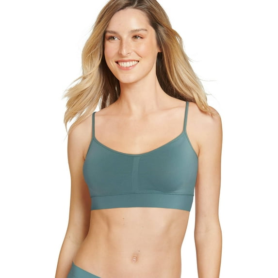 Jockey Women's Modern Micro Stretch Seamfree Cami Strap Bralette