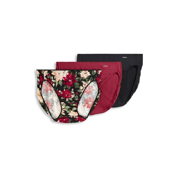 Jockey Women's No Panty Line Promise Bikini - 3 Pack