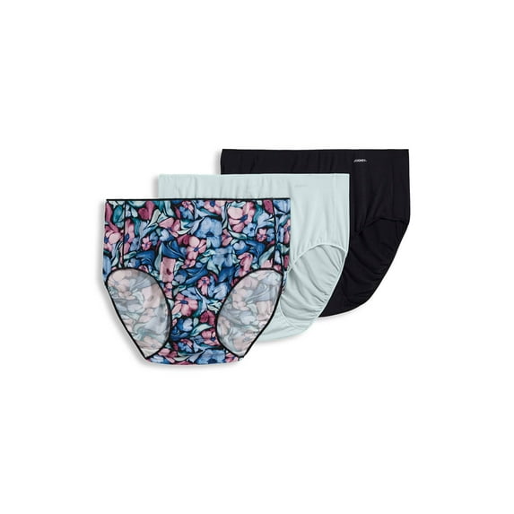 Jockey Women's No Panty Line Promise Hip Brief - 3 Pack