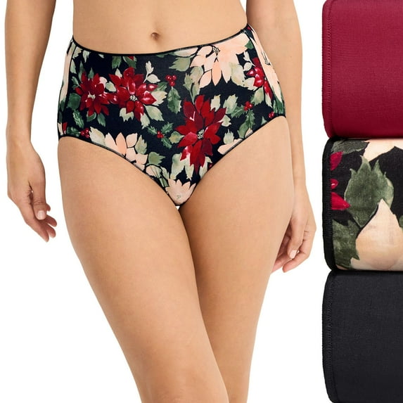 Jockey Women's No Panty Line Promise Hip Brief - 3 Pack