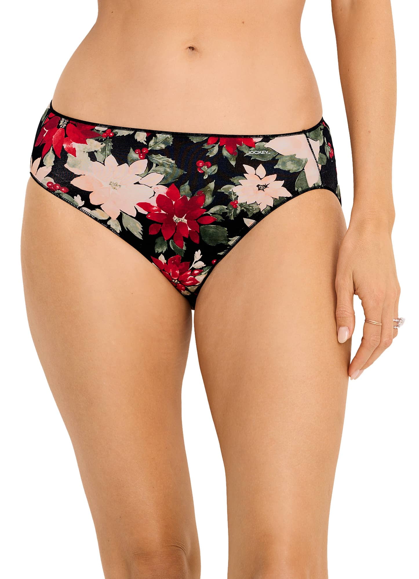 Jockey No Panty Line Promise Tactel Hi Cut Brief | La Donna Lingerie