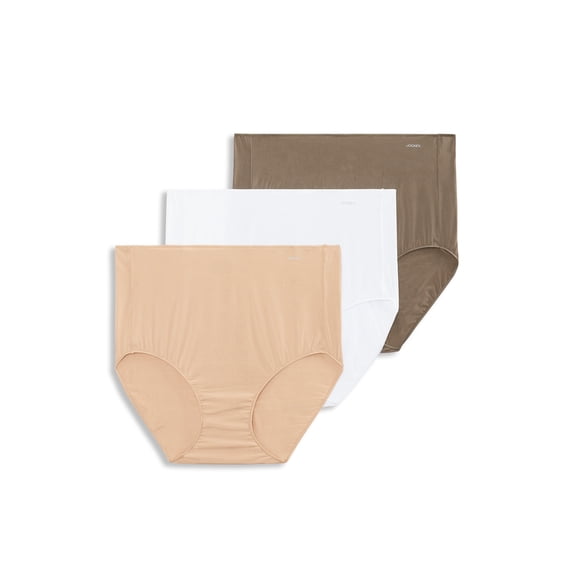 Jockey Women's No Panty Line Promise Tactel Brief - 3 Pack