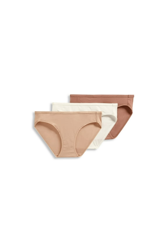 Women's Organic Cotton Stretch Logo Bikini - 3 Pack