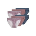 thumbnail image 1 of Jockey Women's Organic Cotton Stretch Logo Bikini - 6 Pack, 1 of 5