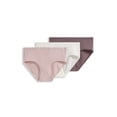 thumbnail image 1 of Jockey Women's Organic Cotton Stretch Logo Hipster - 3 Pack, 1 of 5