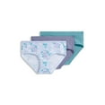 thumbnail image 1 of Jockey Women's Organic Cotton Stretch Logo Hipster - 3 Pack, 1 of 5