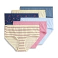 thumbnail image 1 of Jockey Women's Organic Cotton Stretch Logo Hipster - 6 Pack, 1 of 5