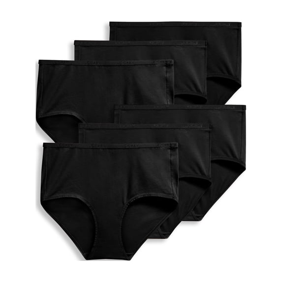 Jockey Women's Organic Cotton Stretch Modern Brief - 6 Pack