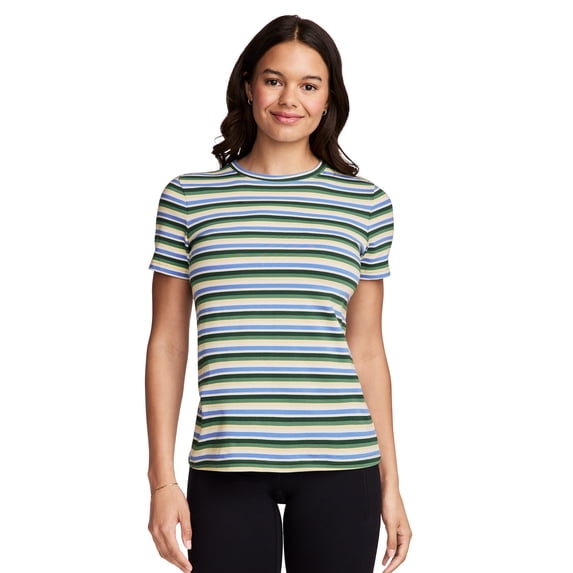 Jockey Women's Organic Cotton Stretch Short Sleeve Tee