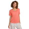 thumbnail image 1 of Jockey Women's Organic Cotton Stretch Short Sleeve Top, 1 of 5