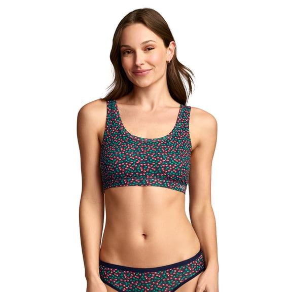 Jockey Women's Organic Cotton Stretch Tank Strap Bralette