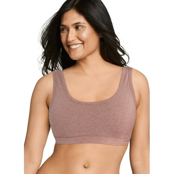 Jockey Women's Organic Cotton Stretch Tank Strap Bralette