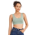 thumbnail image 1 of Jockey Women's Organic Cotton Stretch Tank Strap Bralette, 1 of 2
