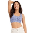 thumbnail image 1 of Jockey Women's Organic Cotton Stretch Tank Strap Bralette, 1 of 2