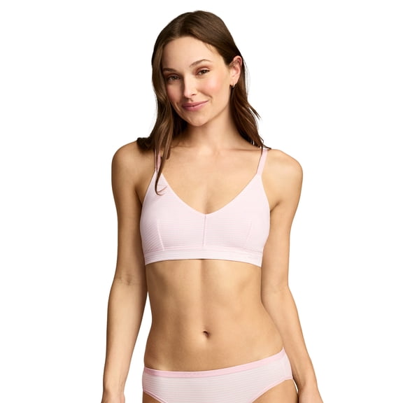 Jockey Women's Organic Cotton Stretch Triangle Bralette
