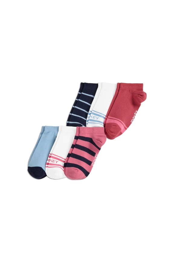 Women's Pattern Low Cut Socks - 6 Pack