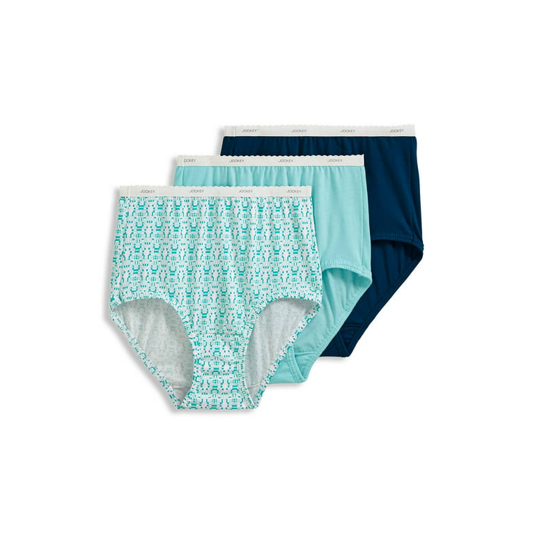 New 3 Pack Jockey Cotton Elance French Cut Underwear Panties Plus Sz 9 10  11