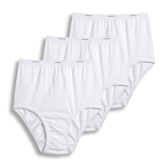 Jockey Women's Plus Size Classic Brief - 3 Pack