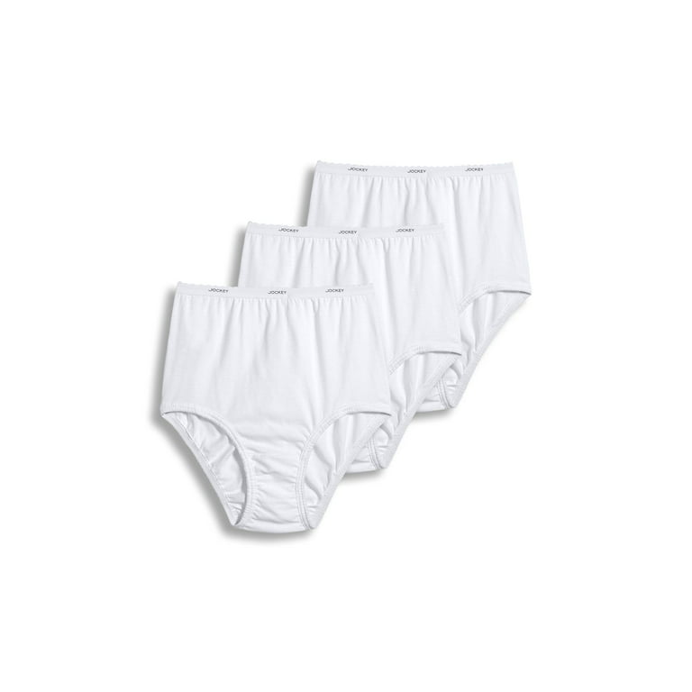 Jockey Women's Underwear Classic Brief - 3 Pack 