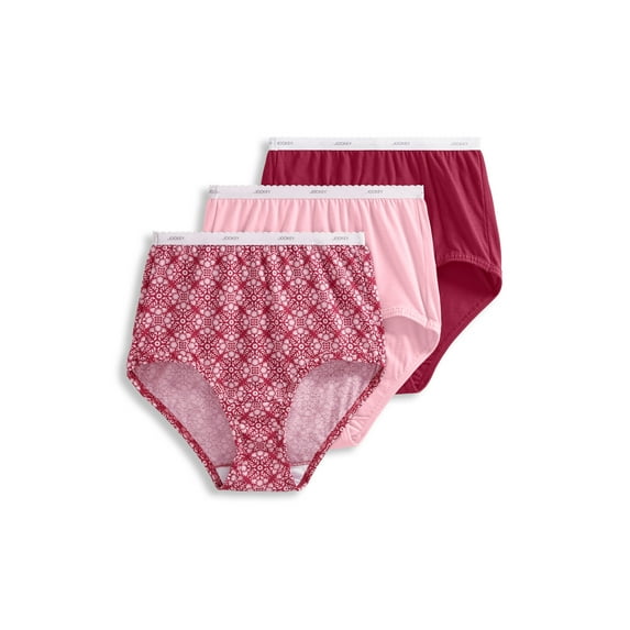 Jockey Women's Plus Size Classic Brief - 3 Pack