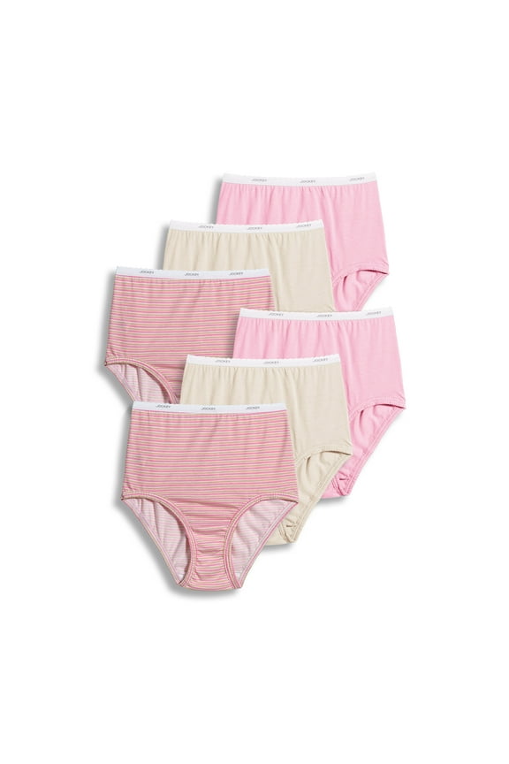 Women's Plus Size Classic Brief - 6 Pack