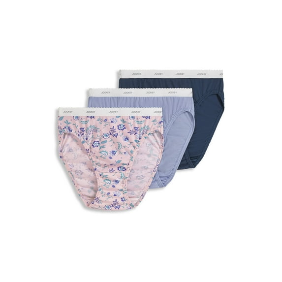 Jockey Women's Plus Size Classic French Cut - 3 Pack