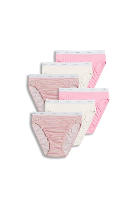 Women's Plus Size Classic French Cut - 6 Pack