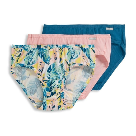 Jockey Women's Plus Size Elance Bikini - 3 Pack