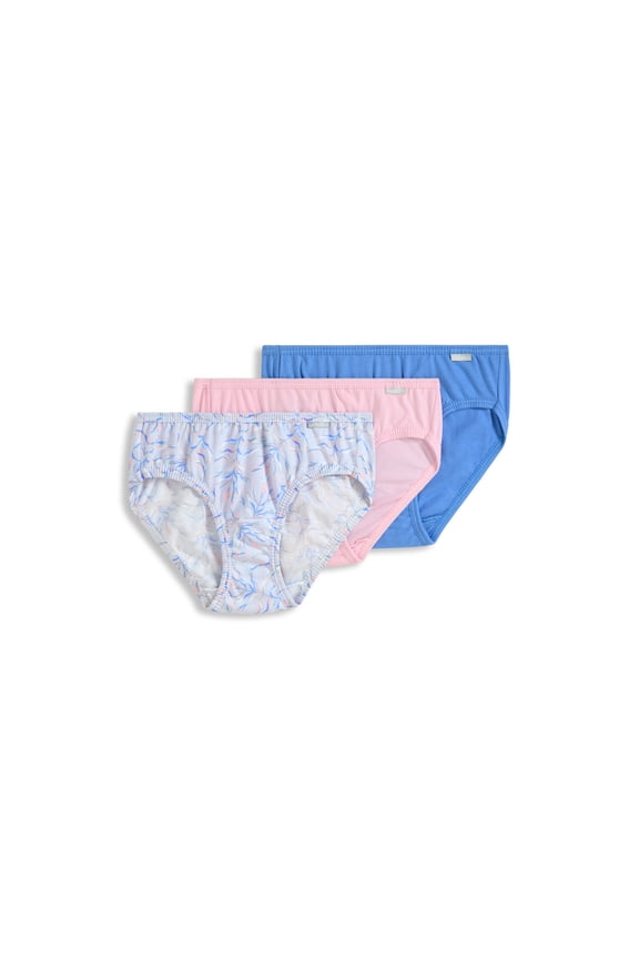 Women's Plus Size 100% Cotton Elance Bikini - 3 Pack