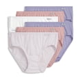 thumbnail image 1 of Jockey Women's Plus Size 100% Cotton Elance Bikini - 6 Pack, 1 of 4