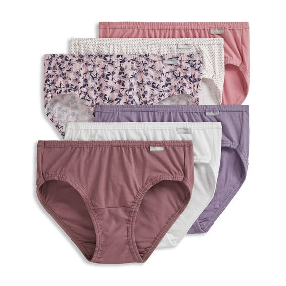 Jockey Women's Plus Size Elance Bikini - 6 Pack