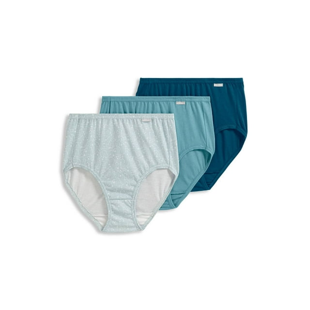 Jockey Women's Plus Size Elance Brief 3 Pack