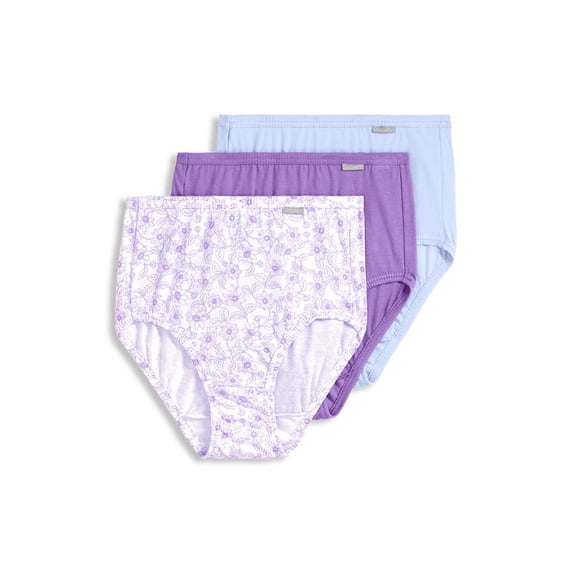 Jockey Women's Plus Size Elance Brief - 3 Pack