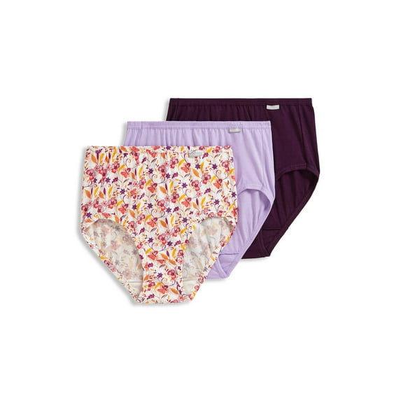 Jockey Women's Plus Size Elance Brief - 3 Pack